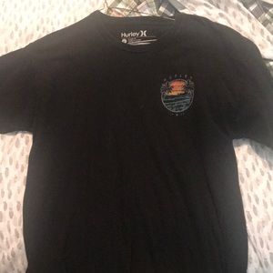 Black men’s Hurley T-shirt